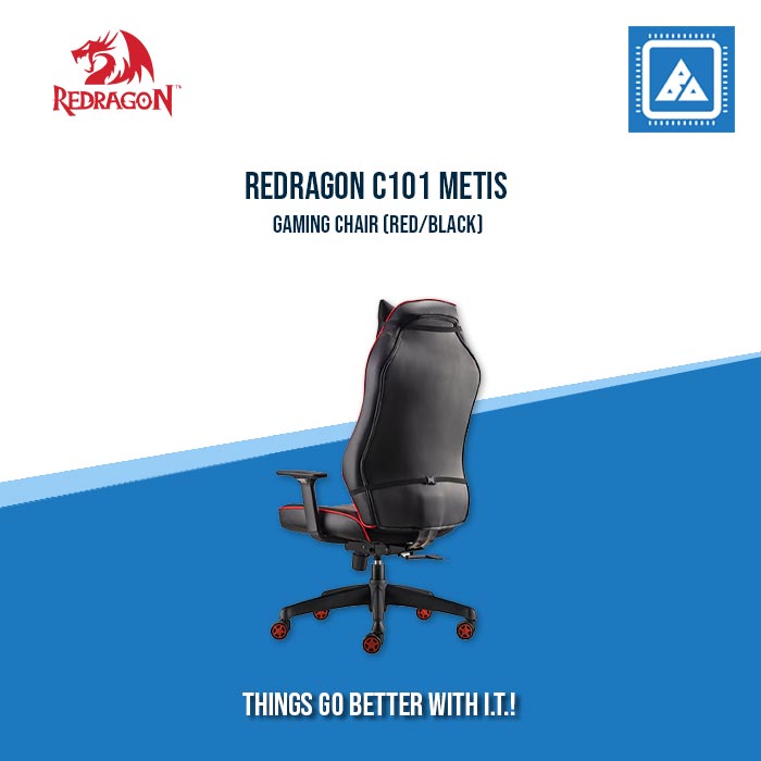 REDRAGON C101 METIS GAMING CHAIR (RED/BLACK) REDRAGON C101 METIS GAMING CHAIR (RED/BLACK)